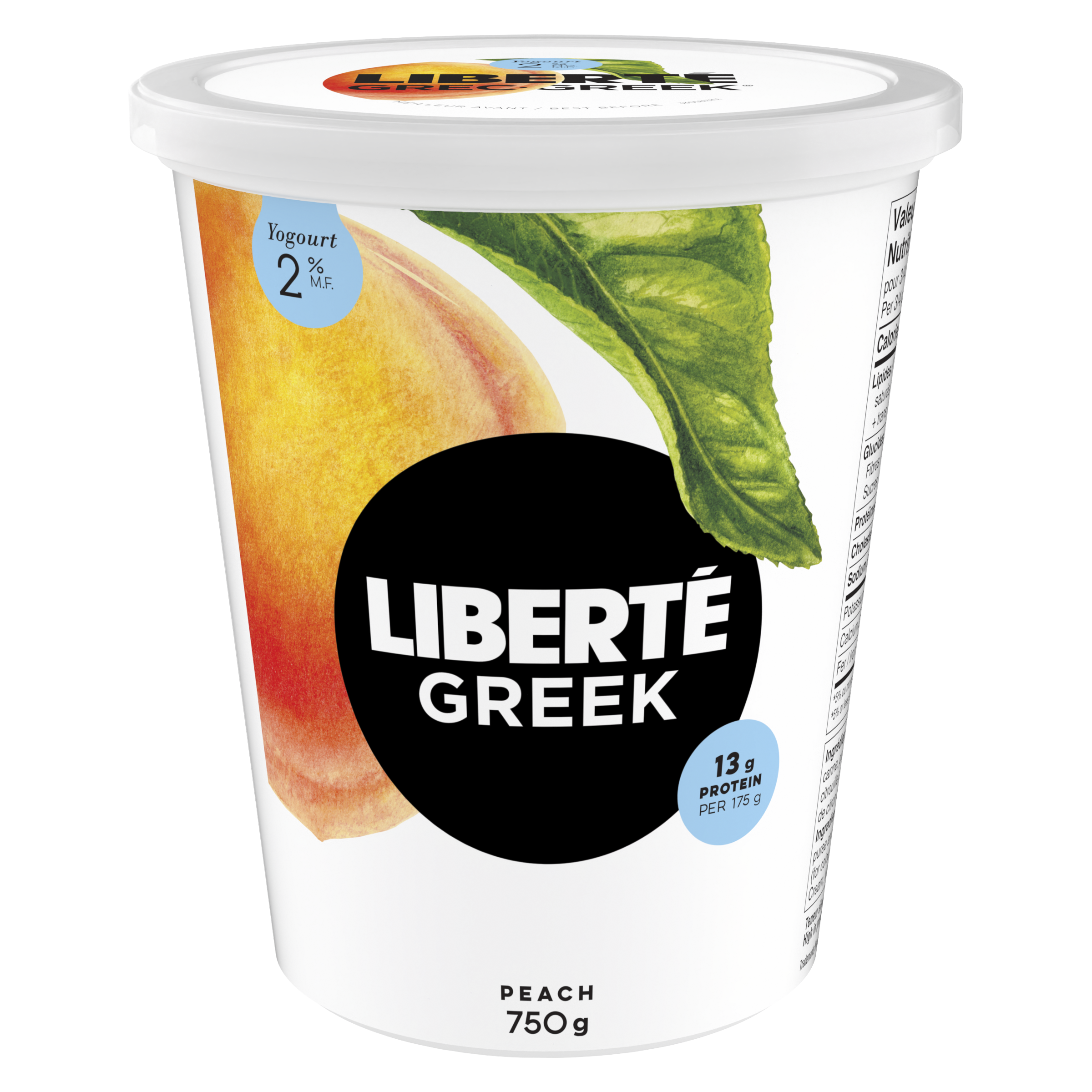 LIBERTE GREEK YOGURT 2MF PEACH